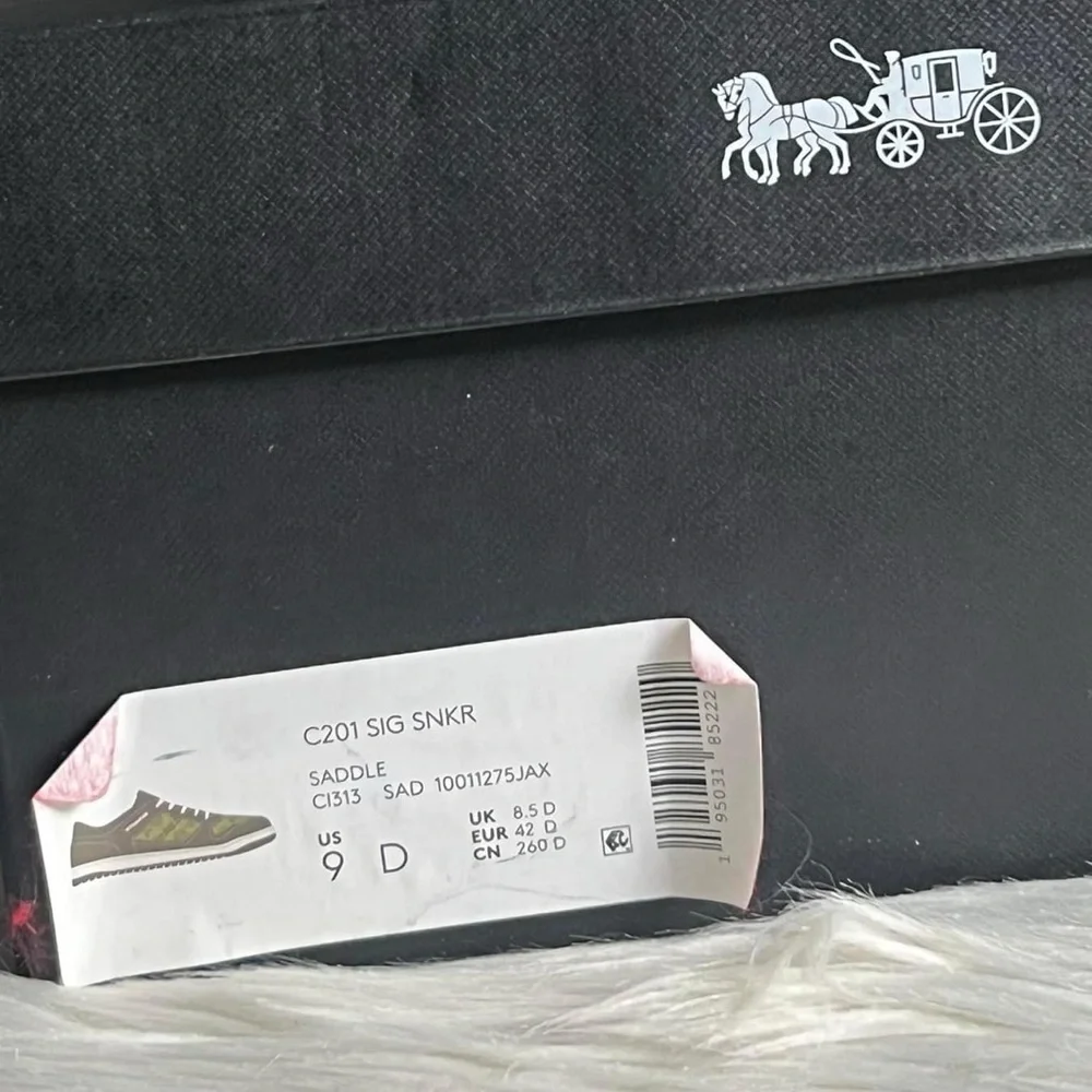 C201 - Coach Sneaker in Signature Canvas - Picture 13 of 14